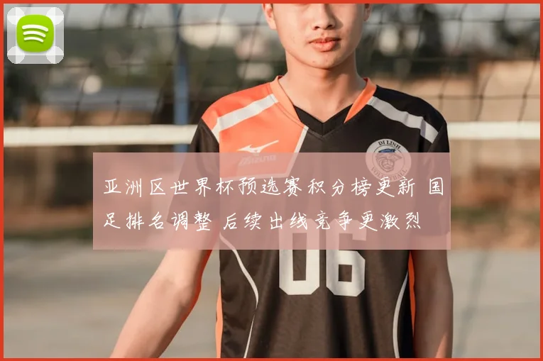 亚洲区世界杯预选赛积分榜更新 国足排名调整 后续出线竞争更激烈