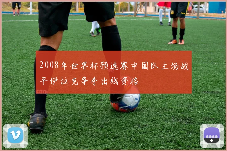 2008年世界杯预选赛中国队主场战平伊拉克争夺出线资格